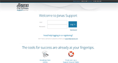 Desktop Screenshot of jonassupport.com